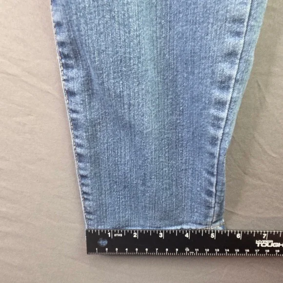 d.jeans Skinny Jeans Womens 16 Blue Button Fly High Rise Stretch Denim - Picture 5 of 7